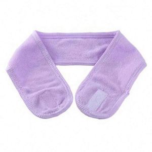 Bandeau de maquillage et de soin du visage en tissu éponge avec logo personnalisé, idéal pour le SPA – Vente chaude - Product Image 1