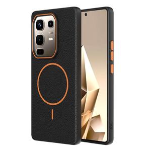Nueva Carcasa de Moda para Smartphone con Textura Lichi, Funda Suave para Móvil para Infinix <span class=keywords><strong>Note</strong></span> 50 4G Hot 40 Pro Plus Smart 8 9 HD GT - Product Image 1