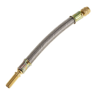Stainless Steel Tire Valve <b>Extension</b> Tube 100mm To 350mm <b>For</b> Truck Solid Tire Replacement Repair American Mouth - Product Image 1