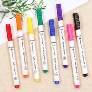 8 colori Promozionale Tessuto Lavabile Marker <span class=keywords><strong>Pennarello</strong></span> Indelebile Textile Marker - Product Image 5