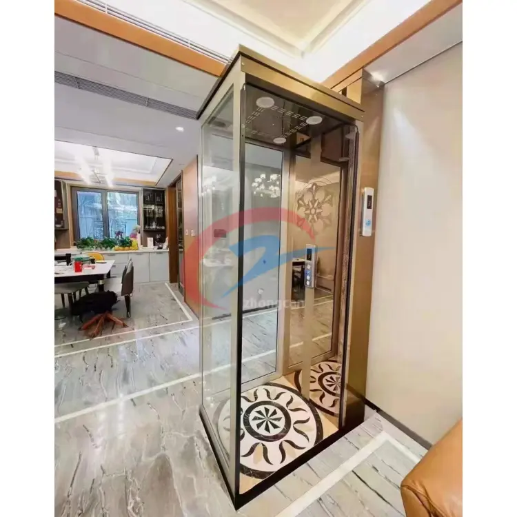 Lawaai Passagierslift Huis Villa Gebruikte Woonhuis Lift Indoor Kleine Lift Liften Hemelt Maison
