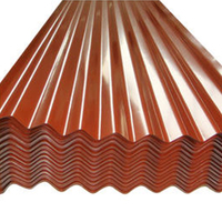 Fournisseur de carton ondulé de couleur 0.2-0.6mm PPGI Prix du panneau de toit en tuiles personnalisées