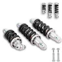 Suspensi Udara Premium yang Dapat Disesuaikan 100/125/150mm untuk Sepeda Gunung Softtail, Peredam Kejut Belakang dengan Pegas Keras/Lembut, Suku Cadang Sepeda, Shock Absorber