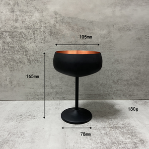 Vente en gros de verres à martini anciens en métal avec logo personnalisé élégant gobelet Manhattan soufflé à la main pour cocktail, <span class=keywords><strong>champagne</strong></span>, bar - Product Image 6