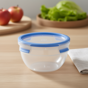 Emsa Clip & Close 1.1l Round Food <b>Storage</b> <b>Container</b> With Secure Locking Lids For Freshness And Convenience - Product Image 3