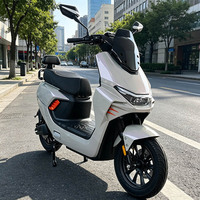 CKD SKD 12 inç En İyi Elektrikli Motosiklet Otomatik Elektrikli Motosiklet Scooter 1100/1300W 60km/s Hızlı Elektrikli Motosiklet Satışı