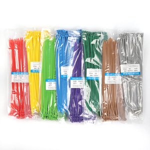 Attaches-câbles autobloquantes multicolores, attaches-câbles en plastique colorées pour le regroupement <span class=keywords><strong>de</strong></span> câbles et la classification et le marquage des circuits - Product Image 6