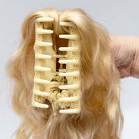 Usine directement fournir pince à griffes Extensions de cheveux humains pince à queue de cheval épaisse dans les extensions de cheveux queue de poney aspect naturel