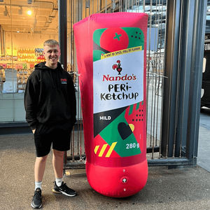 Bolsa Inflable Promocional para Latas de <span class=keywords><strong>Cerveza</strong></span>, Botella de Bebida Inflable Gigante para Publicidad en Fiestas y Eventos - Product Image 2