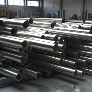 Tubo Redondo de Acero Inoxidable, Barra de Metal Pulido para Construcción, Fabricación y Uso Industrial - Product Image 4