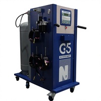 G5 E-1175-N2P Gonfleur de pneus numérique électrique Pompe à azote Arrêt automatique Construction métallique pour MPV/Voiture-100-240V Affichage LCD