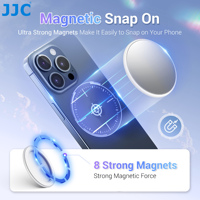 JJC Magsafe ponsel cembung, cermin Selfie aksesori kamera magnetik untuk IPhone 16 15 14 13 Max Plus untuk Vlog