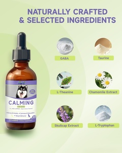 Aide à l'anxiété, au stress, à la douleur, à l'inflammation, à l'arthrite, gouttes de Caml à puissance maximale pour chiens et chats - Product Image 5