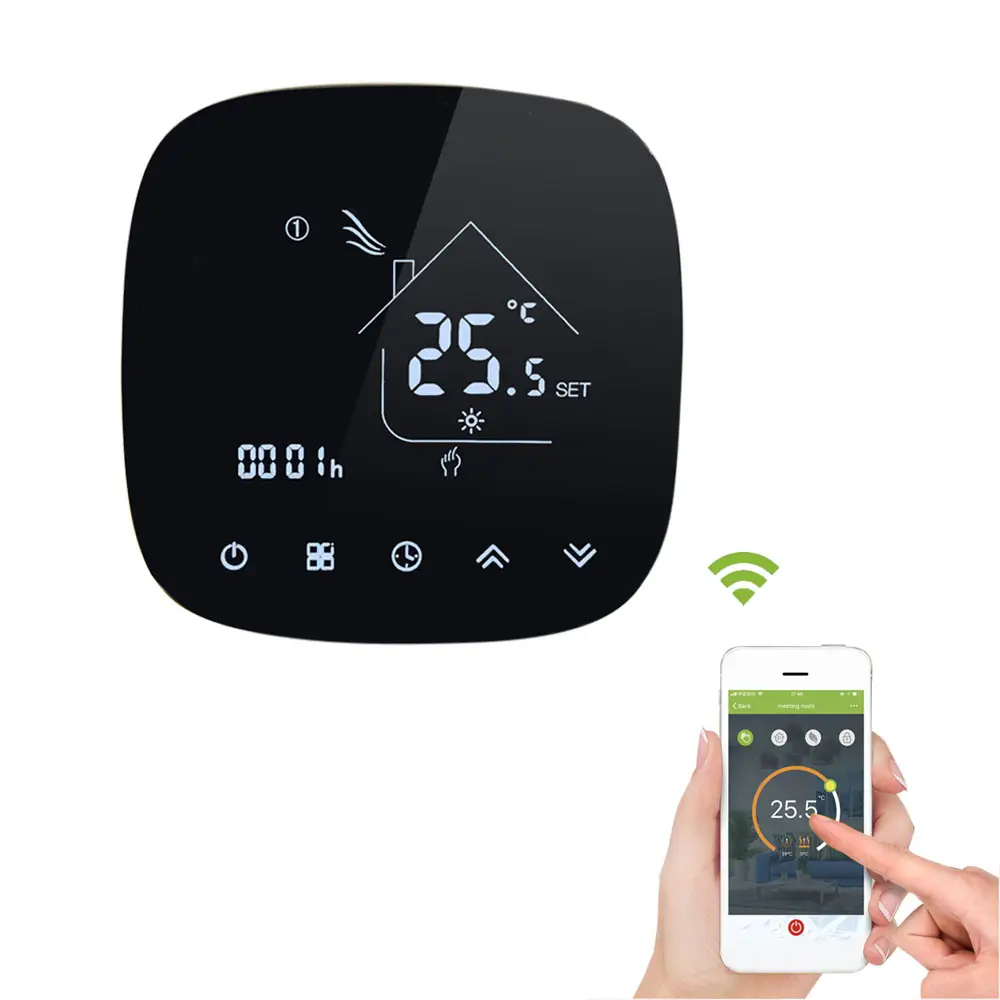 Простая установка температурный Wi-Fi контроль водонагреватель/газовый котел нагревательный термостат для домашней автоматизации