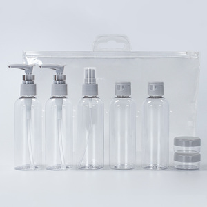 Xách Tay Rỗng Không Có Không Khí Nước Hoa 100Ml Nhựa Phun Chai Với Nắp Du Lịch Đặt Chai 7 Trong 1 - Product Image 1