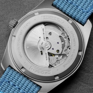 CADISEN TI-7 Autodyne 2026 NUEVO Reloj Mecánico Automático de Acero Inoxidable para Hombre con Correa de Lona, Esfera de Cristal de Zafiro, Luminoso, 10 Bar - Product Image 3