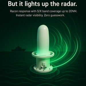 Balise radar marine GNSS double bande GPS/Beidou OEM IP68, portée 20 milles nautiques pour bouées, plateformes offshore et côties - Product Image 3