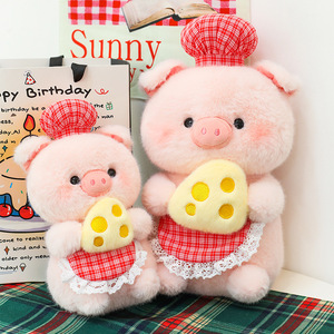 Cuscino Peluche a Forma di Maialino, Morbido Pupazzo Imbottito, Grazioso Ornamento da Comodino, Popolare Decorazione per la Casa, Regalo per Lei e Ragazze - Product Image 1