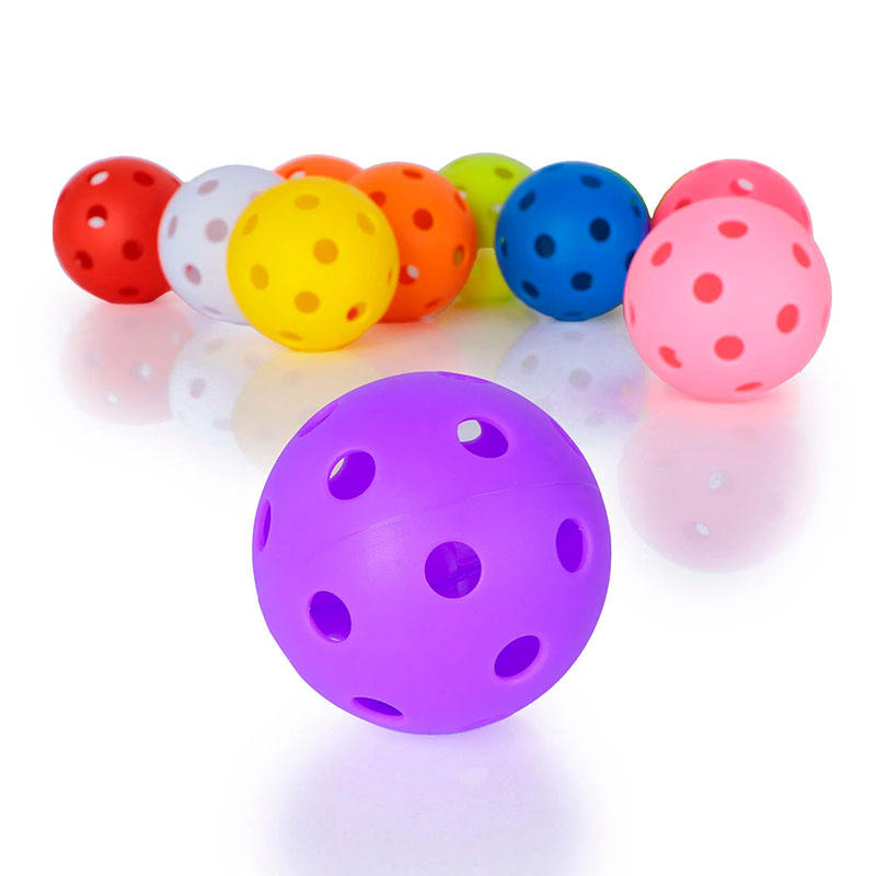 USAPA Approved Indoor & Outdoor Pickleball Balls Customized Logo & Color Durable Equipment for Sports Training Entertainment