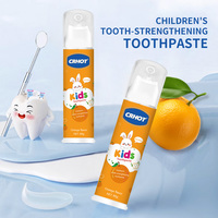 Mousse pour le nettoyage des dents à saveur naturelle et biologique, mousse blanchissante pour enfants, dentifrice liquide pour enfants 80g