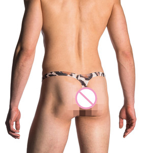 Nam Đen ren đồ lót sexy khiêu dâm đồ lót của nam giới tóm tắt người đàn ông quần lót trang phục Homme của nam giới tóm tắt khiêu dâm thong tháp chuỗi - Product Image 1