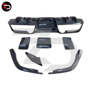 Diffuseur de lèvre arrière en Fiber de carbone, jupes latérales, becquet pour Ferrari <span class=keywords><strong>F8</strong></span> <span class=keywords><strong>Spider</strong></span>, nouveau Style, <span class=keywords><strong>prix</strong></span> d'usine - Product Image 2