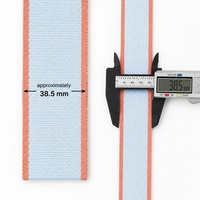 Ruban jacquard décoratif Deepeel RD055 38 mm pour vêtements, sacs, couture, accessoires de bricolage
