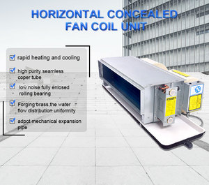 Phổ nóng và lạnh không khí ngang giấu cài đặt nước fcu đơn vị cuộn dây Quạt - Product Image 2