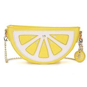 Sac de fruits en gros de haute qualité pastèque citron fermeture à glissière sac à bandoulière unique en forme toutes les saisons - Product Image 3