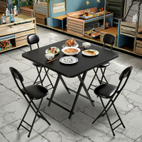 Table pliante carrée en bois moderne, ergonomique, réglable, portable, pour salle à manger, réunion, restaurant, utilisation en extérieur, écologique, haut de gamme