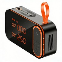 Gonfleur de pneus numérique portable 12V, compresseur d'air pour voiture, batterie externe 7800mAh, certifié CE, moniteur de pression des pneus 150PSI, arrêt automatique, LED