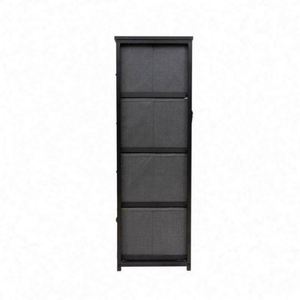 Commode autoportante moderne en tissu pour salon, durable, avec panneaux en MDF et acier inoxydable, en pin, disponible en plusieurs couleurs - Fournisseur en gros - Product Image 4