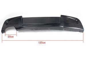 BMW E87 Mtech <span class=keywords><strong>M</strong></span> paket 2007-2010, Diffuser belakang serat karbon, Bumper bibir Spoiler dek Tunggal - Product Image 5
