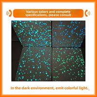 Dalles de béton perméables luminescentes pour cour et place, avec LED, prévention des incendies, pierre colorée, allée piétonne moderne