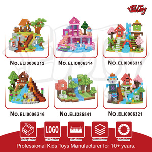 154 Pièces Blocs Magnétiques Transparents 3D pour Enfants, Ensemble de Jeu Éducatif Thème <span class=keywords><strong>Mine</strong></span>, Monde et Jardin, Cube Magnétique Magique - Product Image 5