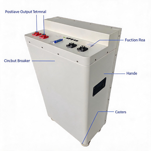 Sistema de Almacenamiento de Energía Solar Fuera de la Red para el Hogar, con BMS Bluetooth, Gabinete de Almacenamiento LiFePO4 de 48V/51.2V, 15KW, Pantalla LCD, 5 Años de Garantía, Stock Disponible en Polonia, UE - Product Image 4