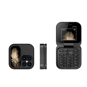 Hot Bán 2G GSM Mini Lật Bàn Phím Điện Thoại Phong Cách Sáng Tạo Lật Điện Thoại Nút Lớn Tính Năng Có Thể Gập Lại Điện Thoại Di Động - Product Image 2