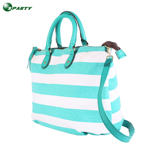 Bolsa de Hombro de Lona de Algodón Ecológica para Mujer, Marca <span class=keywords><strong>Sparty</strong></span>, con Cierre de Cremallera, Diseño Impreso, Opción de Logotipo Personalizado, Reutilizable para Compras - Product Image 2