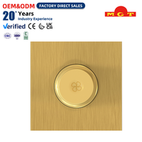 Contrôleur de vitesse de ventilateur pour hôtel et maison, interrupteur de commande de ventilateur électrique en matériau durable, variateur mural