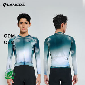 เสื้อจักรยานแขนยาวสำหรับผู้ชาย น้ำหนักเบา ระบายอากาศได้ดี ป้องกันแสงแดด UPF 50+ สำหรับฤดูร้อน  รับผลิตแบรนด์ส่วนตัว - Product Image 1