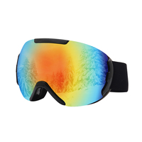 Anlorr Prêt à expédier Lunettes de ski anti-buée UV à double lentille pour la neige