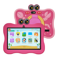 Tablet Infantil de 7 Pulgadas con Control Parental Android, Quad Core Mtk Wifi, Tablet Educativa para Niños