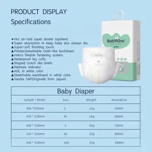 2024 Hot Sell Disposable Diapers For Babies Free Sample