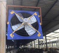 Ventilateur à pression négative pour étable de bétail, ventilateur de refroidissement pour ferme d'élevage, ventilateur de ventilation d'étable à entraînement direct, ventilateur d'étable anti-corrosion