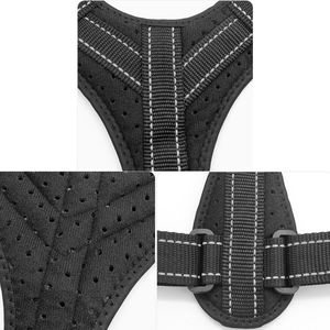 Correcteur de posture unisexe, haute luminosité, lumière réfléchissante, soutien <span class=keywords><strong>du</strong></span> <span class=keywords><strong>dos</strong></span> supérieur, ceinture correctrice pour la sécurité de la course en extérieur, 1 pièce - Product Image 6