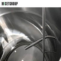 Réservoir de stockage industriel en acier inoxydable de 12 000 L, équipement de stockage de produits chimiques, réservoir de fermentation pour eau et vin, réservoir de stockage d'huile SS316 pour liquides