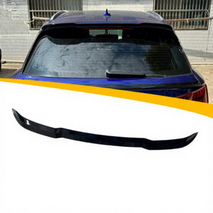Spoilers de coffre arrière de voiture HS Q5 ABS plastique fibre de carbone Look aileron de toit arrière <span class=keywords><strong>aile</strong></span> pour <span class=keywords><strong>Audi</strong></span> SQ5/Q5 S Line <span class=keywords><strong>MK2</strong></span> 2017 2018 + - Product Image 1