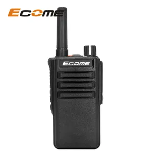 Ecome ET-L51 4g 3g Network Lte Linux Walkie Talkie Sim card Bases Poc 200 km 50 km Unlimited Range Two Way Radio With Gsm Gps