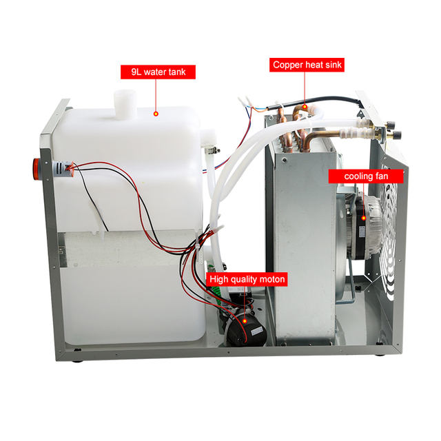 HYCNC CW3000 Cooling Chiller Special Use for CO2 Laser Engraver Spindle Water Cooling System