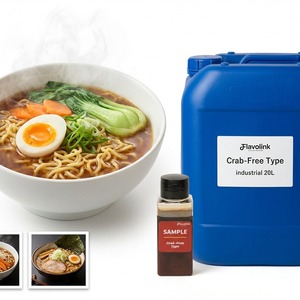 Flavolink R-CRFL Liquid Base (<b>Crab</b>-free) Premium Seasoning & Flavor Base for Halal Noodle & Snack Applications 20kg/can - Product Image 2